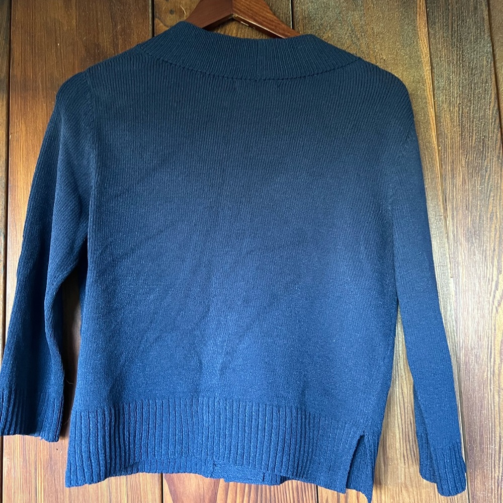 Navy Cardigan - Picture 3 of 3
